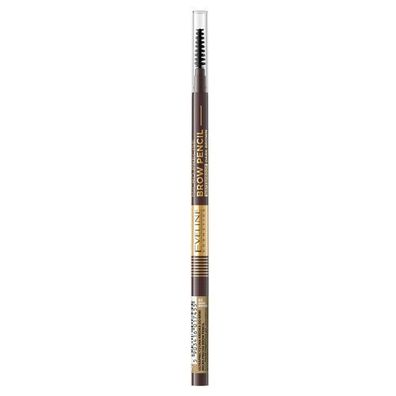 Eveline Cosmetics Ultrapräziser Augenbrauenstift 03 Dunkelbraun, 1 Stück