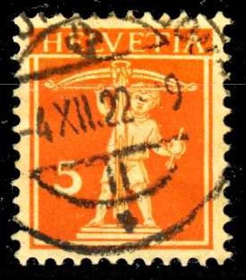 Schweiz 1921 Nr 162 zentrisch gestempelt X29DDEA