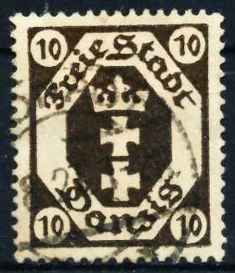 DANZIG 1921 Nr 74X gestempelt X4C071A