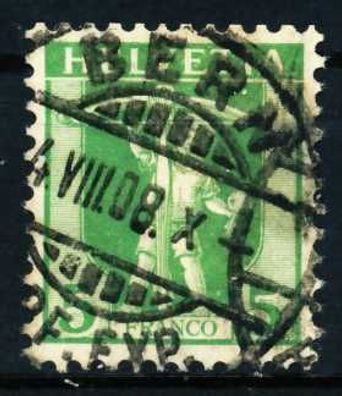 Schweiz 1907 Nr 97 zentrisch gestempelt X4C61A2