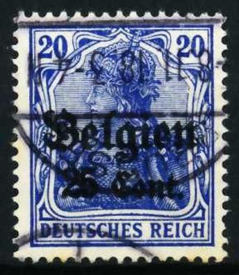 BES 1WK LP Belgien Nr 18a gestempelt X629D12