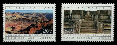 UNO NEW YORK Nr 444-445 postfrisch X92A6D2