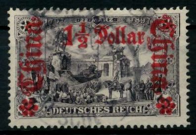Deutsche Auslandspostämter CHINA Nr 36A gestempelt gepr. X705D0A