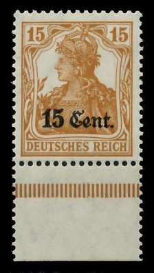 BES 1WK ETAPPE WEST Nr 5 postfrisch URA X7793E2