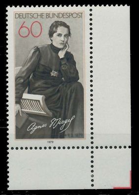 BRD 1979 Nr 1001 postfrisch ECKE-URE X80765A