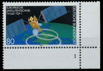 BRD BUND 1986 Nr 1290 postfrisch Formnummer 1 S74C696