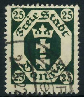 DANZIG 1921 Nr 77X gestempelt gepr. X88D23A