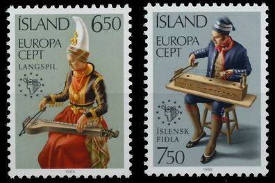 ISLAND 1985 Nr 632-633 postfrisch S1F0D46