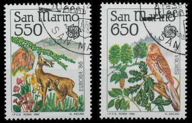 SAN MARINO 1986 Nr 1339-1340 gestempelt X5C624E