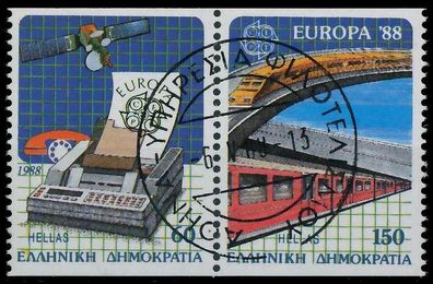 Griechenland 1988 Nr 1685C-1686C zentrisch gestempelt WAAGR X5CA3E2