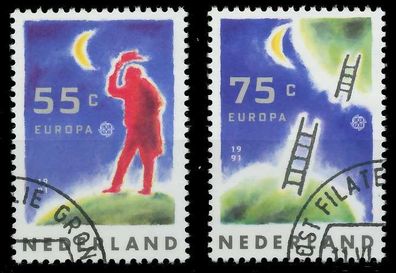 Niederlande 1991 Nr 1409-1410 gestempelt X5D32E2