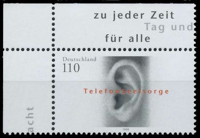 BRD BUND 1998 Nr 2021 postfrisch ECKE-OLI X60AF6E