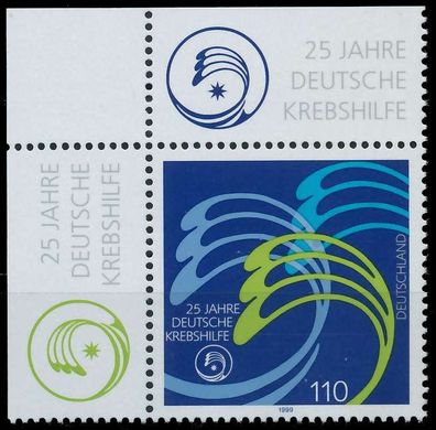 BRD BUND 1999 Nr 2044 postfrisch ECKE-OLI X60B28A