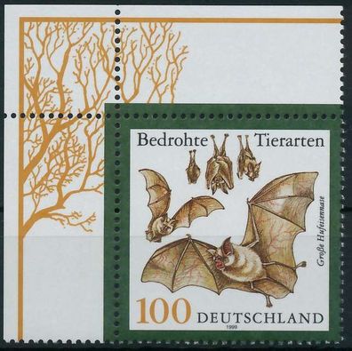 BRD BUND 1999 Nr 2086 postfrisch ECKE-OLI X60E566