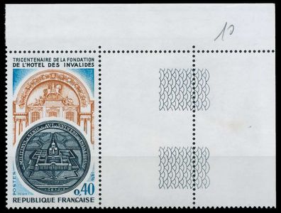 Frankreich 1974 Nr 1879Lr postfrisch WAAGR PAAR ECKE-OR X61EEAA