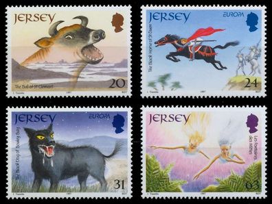 JERSEY 1997 Nr 783-786 postfrisch XAEAF16