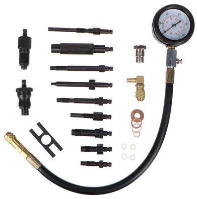 SIXTOL Kompressionspréfung Dieselmotoren 23-tlg. 0-70 bar Motortester im Koffer