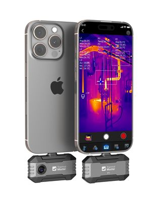 Thermal Master P1 Wärmebildkamera fér iPhone Android 320x240 15x Zoom -20-600Â°C