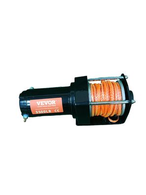 VEVOR Elektrische Seilwinde 1588 kg 12V DC ATV UTV Winde Synthetikseil IP55