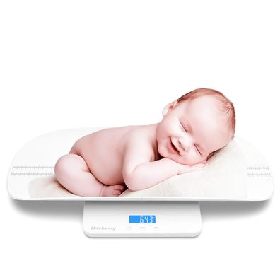 Unicherry Babywaage digital multifunktional mit Ablage Tara bis 100 kg