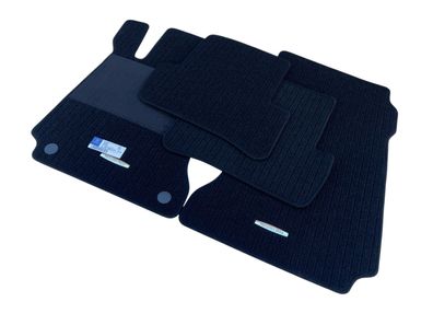 Original Fußmatten Mercedes-Benz C-Klasse schwarz Rips Teppich W204 S204 Textil