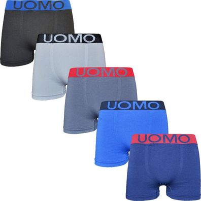 5er Boxershorts Microfaser Herren Unterhose Unterwäsche Seamless 9205