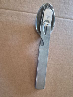 Original Bundeswehr Klappbesteck Edelstahl 1959 1960 1961 1965 BW Solingen