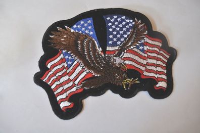 Applikation/Bügelbild USA Adler groß