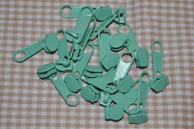 Schieber/Zipper 3 mm Reißverschluss mint