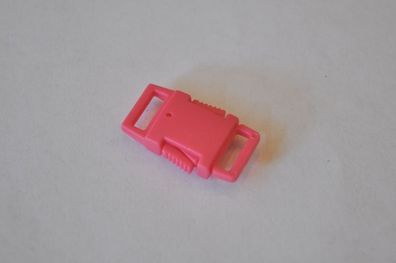 Steckschnalle 9 mm pink