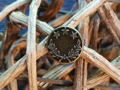 Jeansknopf 17mm gold 5
