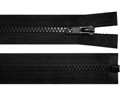 Reißverschluss 35 cm Grob 5mm Schwarz