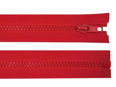 Reißverschluss 40 cm Grob 5mm Rot