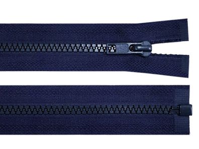 Reißverschluss 55 cm Grob 5mm Dunkelblau