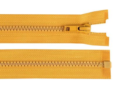 Reißverschluss 60 cm Grob 5mm Senf