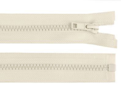Reißverschluss 90 cm Grob 5mm Beige
