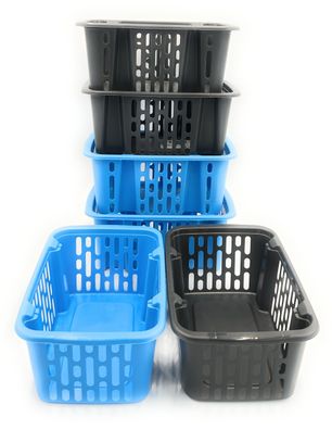 6x Drehkörbchen Stapelkörbchen 5L Körbchen Korb Stapel Aufbewahrungskorb Kiste