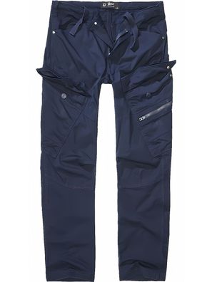 Brandit Herren Hose Adven Slim Fit Pants Navy