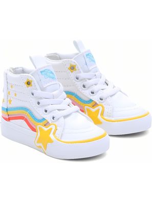 Vans Jungen Lifestyle Sneaker Sk8-Hi Zip Rainbow Star 000BVN