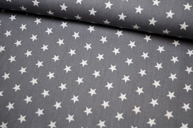 Baumwolle Petit Stars by Poppy hellgrau