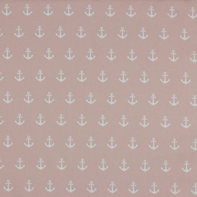 Baumwolle Anchor by Poppy hellrosa 021