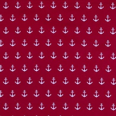 Baumwolle Anchor by Poppy cerise 018
