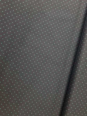 Baumwolle 2mm Pünktchen blau/hellblau