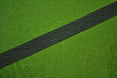 Baumwollband Uni Khaki