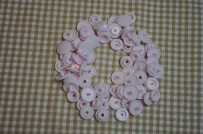 30 Baby Snaps T5 Farbe B21 Hellrosa