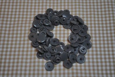30 Baby Snaps T5 Farbe B39 Grey