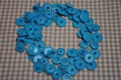 30 Baby Snaps T5 Farbe B46 Bright Teal