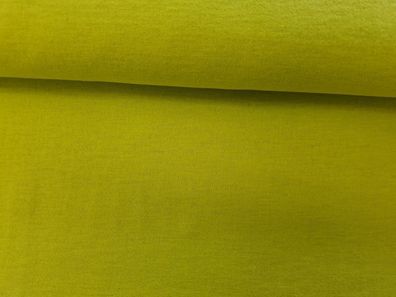 Baumwoll Flanell Uni Lime