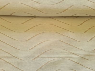 Deko/Jaquard Wellen Creme