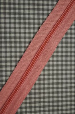 Endlosreißverschluss 3 mm altrosa